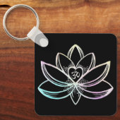 Porte-clés Lotus Pastel (Recto)