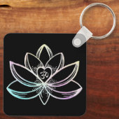 Porte-clés Lotus Pastel (Verso)