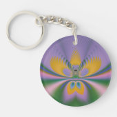 Porte-clés Lotus Pourpre (Devant)