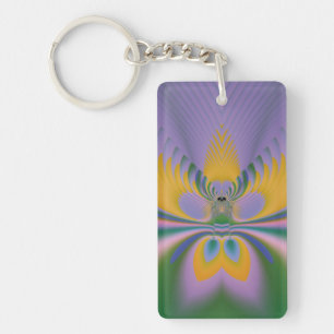 Porte-clés Lotus Pourpre