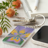 Porte-clés Lotus Pourpre (Devant droit)