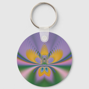 Porte-clés Lotus Pourpre