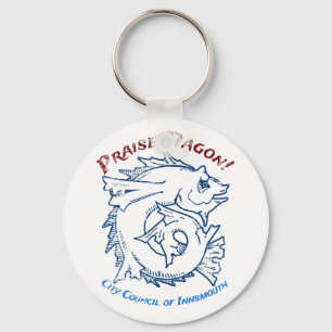 Porte-clés Louange Dagon Innsmouth Lovecraft Poisson Horreur