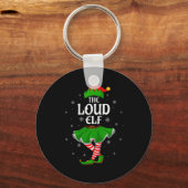 Porte-clés Loud Elf Christmas Family Girls Women Elf Squad Xm (Recto)