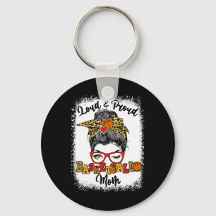 Porte-clés Loud Et Fier Bysketbyll Maman Messy Bun Bleached