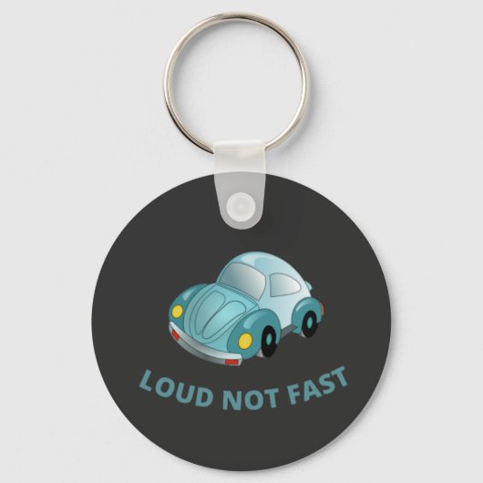 PORTE-CLÉS LOUD NOT FAST (Recto)