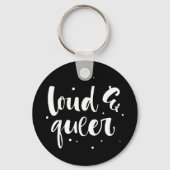 Porte-clés Loud & Queer (Recto)