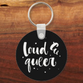 Porte-clés Loud & Queer (Recto)