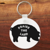 Porte-clés Louez le Lard (Recto)