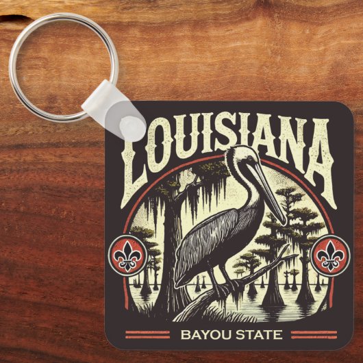 Porte-clés Louisiane (Recto)