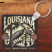Porte-clés Louisiane (Verso)