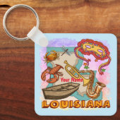 Porte-clés Louisiane (Recto)