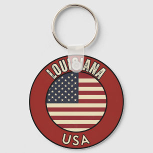 Porte-clés Louisiane États-Unis d'Amérique