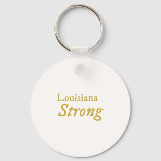 Porte-clés Louisiane Strong (Recto)