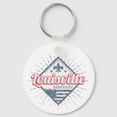 Porte-clés Louisville City Kentucky États-Unis Vintage USA (Recto)