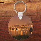 Porte-clés Louisville Kentucky Night Lights Bridge Ohio River (Recto)