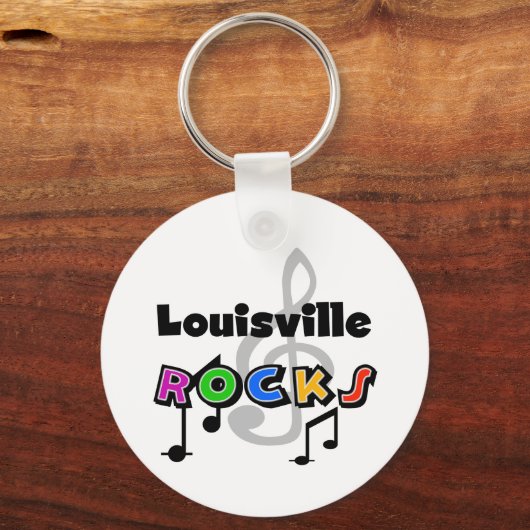 Porte-clés Louisville Rocks (Recto)