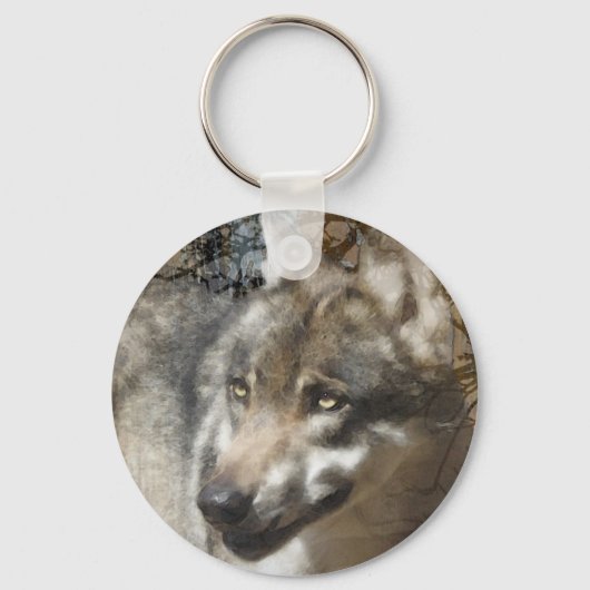 Porte-clés loup (Recto)