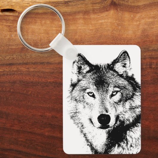 Porte-clés Loup (Recto)