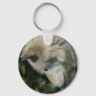 Porte-clés loup