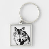 Porte-clés Loup (Devant)