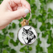 Porte-clés Loup (Main)