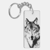 Porte-clés Loup (Devant gauche)