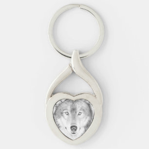 Porte-clés Loup