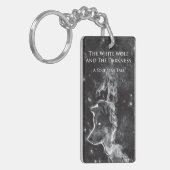 Porte-clés Loup blanc et le porte - clé d'obscurité (Devant gauche)