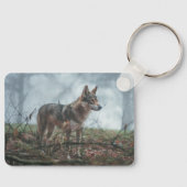 Porte-clés Loup-chien (Recto)