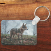 Porte-clés Loup-chien (Recto)