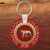 Porte-clés Loup de Capitoline (Recto)