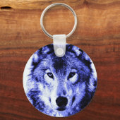 Porte-clés Loup de nuit (Recto)