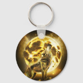 Porte-clés Loup d'or (Verso)
