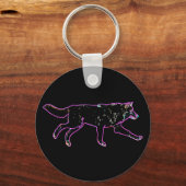 Porte-clés Loup électrique (Recto)