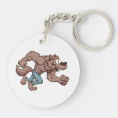 Porte-clés Loup-garou courant (Dos)