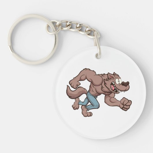 Porte-clés Loup-garou courant (Devant)