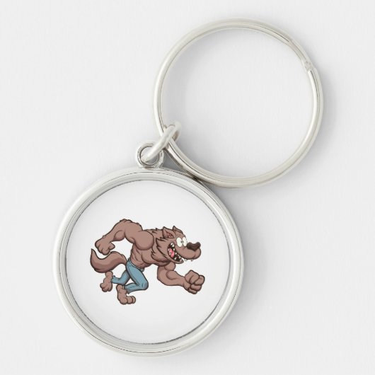 Porte-clés Loup-garou courant (Devant)