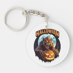 Porte-clés Loup-garou d'Halloween