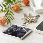 Porte-clés loup-garou effrayant (Côté)