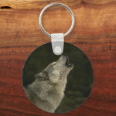 Porte-clés Loup gris (Recto)