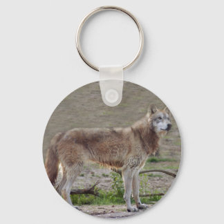 Porte-clés loup-gris-12