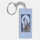 Porte-clés Loup gris HowlingSouth Dakota (Devant gauche)