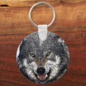 Porte-clés Loup sauvage (Recto)