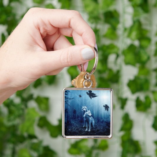Porte-clés Loups (main)
