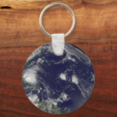 Porte-clés L'Ouragan Irene Traverse Les Bahamas. (Verso)