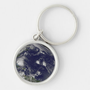 Porte-clés L'Ouragan Irene Traverse Les Bahamas.