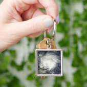 Porte-clés L'ouragan Tomas sur les Petites Antilles (main)