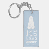 Porte-clés L'Ours De Glace Connaît (Devant gauche)