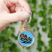 Porte-clés Loutre de mer (main)